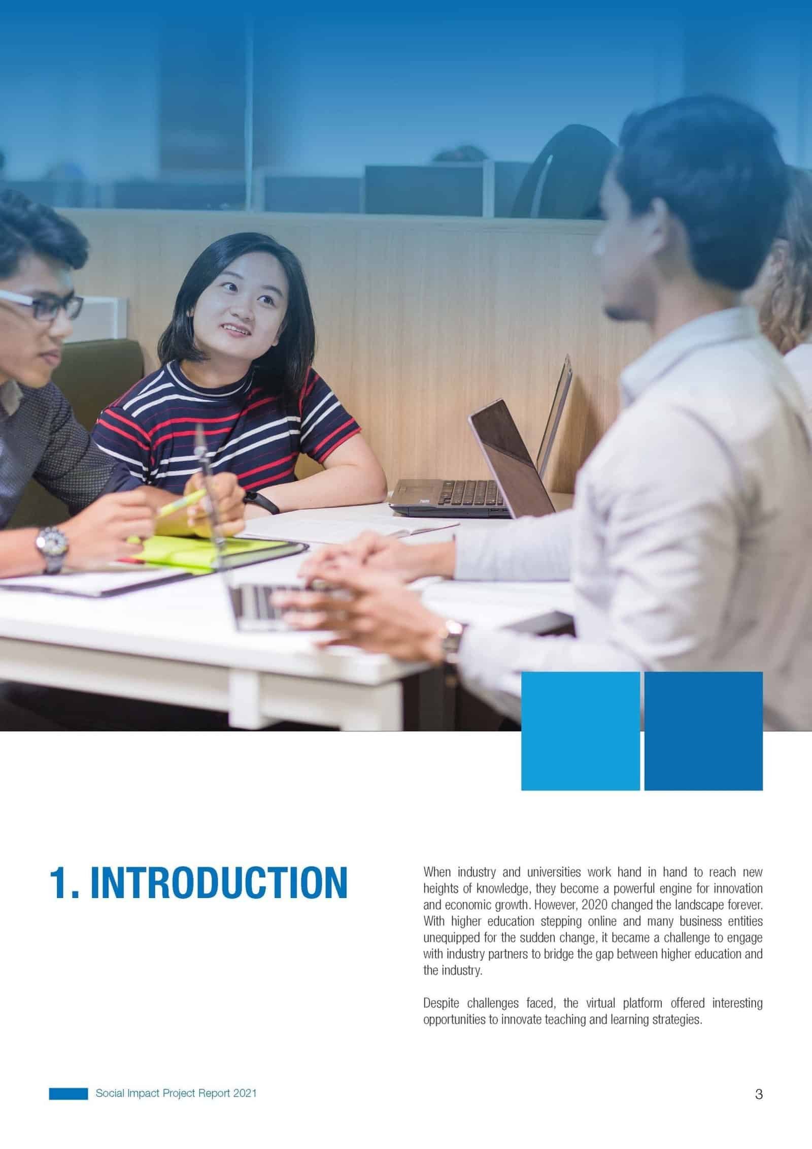 Monash University Social Impact Project Report designed by KokCreative